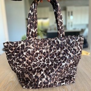 MZ Wallace Medium Metro tote in leopard cheetah print